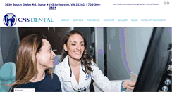 Desktop Screenshot of cns-dental.com